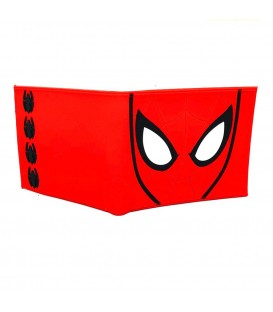 Billetera Spider Man Roja Porta Documentos Monedero 